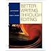 Better Writing Through Editing