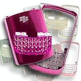 [Aftermarket Product] Pink Chrome Frost Face Faceplate Front+Back Housing B ....