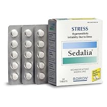 Boiron Sedalia for Stress, 60 Tablets (Pack of 3)