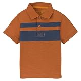 Infant Boys' Cherokee Short-Sleeve Slub Polo - Sweet Potato