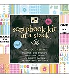Scrapbook Kit In A Stack 12X12-All Occasion