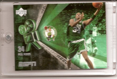 Cheap 2005 /06 Upper Deck ESPN Paul Pierce "Highlight Reel" Basketball Card - Mint Condition- Shipped In Protective Screwdown Case !