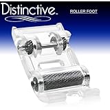 Distinctive Roller Sewing Machine Presser Foot - Fits All Low Shank Snap-On Singer*, Brother, Babylock, Euro-Pro, Janome, Kenmore, White, Juki, New Home, Simplicity, Elna and More!