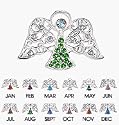 Avon Heavenly Angel Birthstone Tac Pin April/Diamond