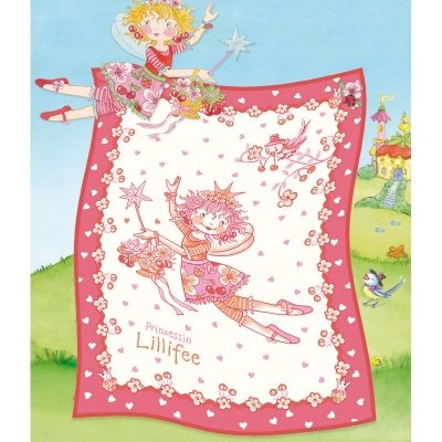 bocasa by biederlack 49630 Decke Lillifee Sommerobst circa 150 x 200 cm 60% Baumwolle 40% Polyacryl (Dralon)
