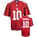 Eli Manning Jersey: Reebok Red Replica #10 New York Giants Jersey - XX-Large