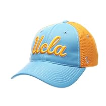 NCAA UCLA Bruins Men's Rally Z-Fit Cap, Medium/Large, Light Blue/Gold
