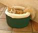 Small 16 Cat Cuddler Pet Bed - Green