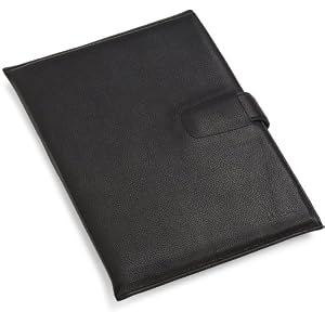 Cole Haan Hand-Stained Pebble Grain Leather Kindle DX Sleeve (Fits 9.7