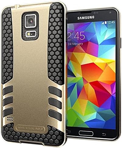 Rocket 2 Piece Hybrid Rugged Case for Iphone 6 (gold)