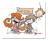 Produkt-Bild: NoName Little Zombies Mauspad Eyes Cream