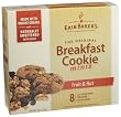 Erin Baker's Breakfast Cookie Minis Fruit & Nut, 8-Count Boxes (Pack of 6)