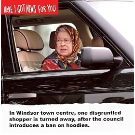 HIGNFY - Have I Got News - Queen Elizabeth and Hoodies Card