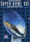Superbowl XXI Official Game Program- Denver Broncos Vs. New York Giants