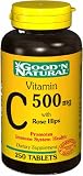 C 500mg - with Rose Hips, 250 tabs,(Good N' Natural)