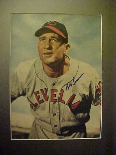 Bob Lemon Cleveland Indians Autographed 11 X 14 Professionally Matted Color Photo With A Personally Obtained Autograph Directly From The Player