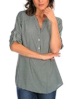 Bleu Marine Blusa Dolly (Verde)