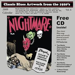 Classic Blues Artwork from the 1920's: 2009 Calendar (+CD)