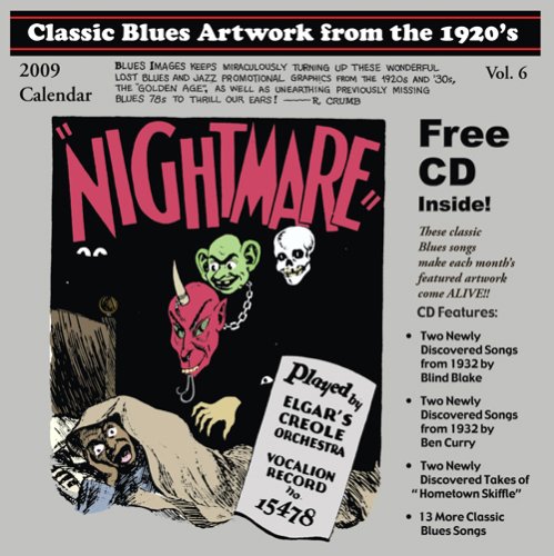 Cover image : Classic Blues Artwork from the 1920's: 2009 Calendar (＋CD)