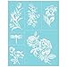 Martha Stewart Crafts Glass Silkscreen (8.5 by 11-Inch), 33236 English Garden
