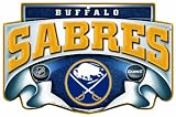 NHL Buffalo Sabres 11-by-17 Inch Traditional Look Wood Sign
