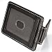 Magnetic Credit Business ATM Card Clip Money Storage Case Cash Organize Holder with ID Name Card Driver's License Window ( Synthetic Leather )
