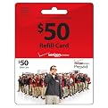 Verizon Wireless Prepaid Phone Card - $50