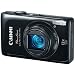 Canon PowerShot ELPH 510 HS 12.1 MP CMOS Digital Camera with Full HD Video and Ultra Wide Angle Lens (Black)