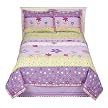 Happy Flower Quilt Set - Purple