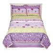 Happy Flower Quilt Set - Purple
