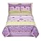 Happy Flower Quilt Set - Purple