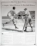 George Shuba Los Angeles Dodgers - Jackie Robinson Hand Shake - Autographed 20x24 Photograph