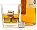 ACE Whiskey Stones - Rock Your Party With Stylish Reusable Stainless Steel Ice Cubes! Comes In Classy EVA Gift Box. B01M9F7CYM For Tongs Option
