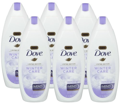 DOVE Winter Care Nourishing Body Wash 24-Ounce - 6-Pack