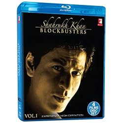 Shahrukh Khan BLOCKBUSTERS ... Darr/ Dilwale Dulhania Le Jayenge/ Dil To Pagal Hai/ Mohabbatein - Blu Ray (Hindi Film / Bollywood Movie / Indian Cinema) 2013 [Blu-ray]