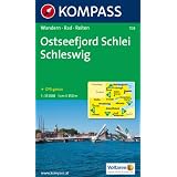 Ostseefjord Schlei - Schleswig 1 : 35 000: Wanderkarte mit Radrouten und Reitwegen. GPS-genau