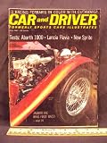 1961 61 July CAR AND DRIVER Magazine (Features: Road Test on Austin Healey Sprite II & Fiat Abarth 1000, + The Enzo Ferrari of Okie Flats, & Jaguar XKE wins first race)