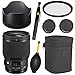 Sigma?85mm f/1.4 DG HSM Art Lens for Canon EF + Essential Bundle Kit + 1 Year Warranty -International Version (No warranty)