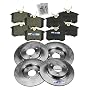 4x Bremsscheiben + Bremsbel�ge Bremskl�tze vorne +&hellip von ATEC