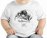 Bird skull オーガニックベビーTシャツ 12 - 18 Months