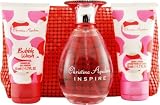 Christina Aguilera Inspire by Christina Aguilera for Women. Set-Eau De Parfum Spray 3.4-Ounces & Body Lotion 1.7-Ounces & Shower Gel 1.7-Ounces & Pouc
