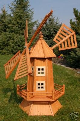 Grosse Windmuehle,Windmuehlen impraegniert u. kugelgelagert
