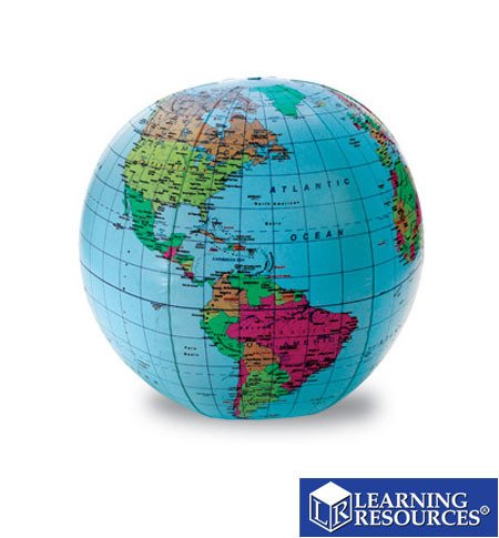 Learning Resources 12 "Inflatable Globe