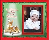 To Mommy on Our First Christmas - Picture Frame Gift