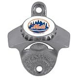 New York Mets MLB Wall Mounted Bottle Opener
