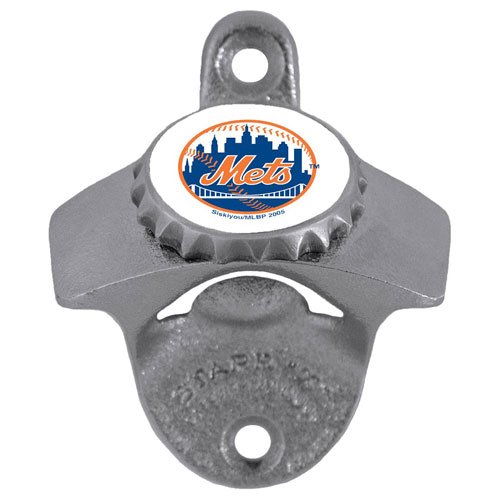 New York Mets MLB Wall Mounted Bottle Opener