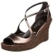 Butter Women's Angelina Criss Cross Espadrille,Brown,7 M US