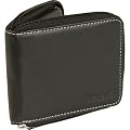 Kena Kai DataSafe® Nappa Leather Zippered Wallet (Black)