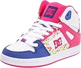 DC Kids Rebound Skate Shoe (Little Kid/Big Kid),White/Crazy Pink Plaid,4 M US Big Kid DC Kids Rebound Skate Shoe (Little Kid/Big Kid),White/Crazy Pink Plaid,4 M US Big Kid