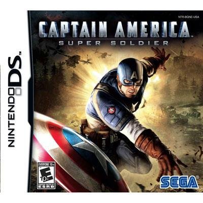  New Sega Captain America Super Soldier Action/Adventure Game Wield Caps Legendary Shield